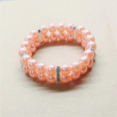 Faux Pearl Pet Stretchy Retractable Collar