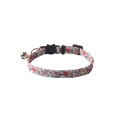 New Pet products Floral series Cat Collar Floral Accessories Cat collar Kitten collar with bell