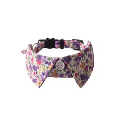 New Pet products Floral series Cat Collar Floral Accessories Cat collar Kitten collar with bell