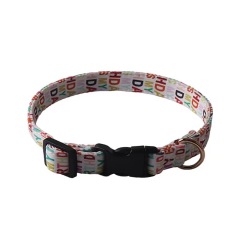 Pet Dog Collar New Medium Small Luxury Rainbow Birthday Buckle Adjustable Bow Tie Pet Dog Collar