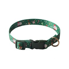Pet Collar Christmas Halloween series Adjustable Puppy Dog Collar With plastic buckle