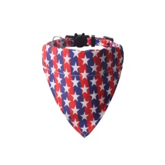New product with bell pet collar national flag cat and dog collar