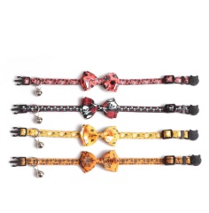 Halloween pet cat collar
