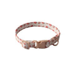 New Pet products design Two layers of double sided bandana dog collar color buckle