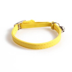 Pet multi-color cat collar PU