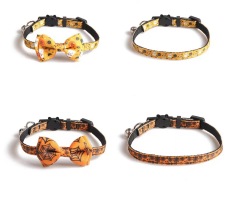 Halloween pet cat collar