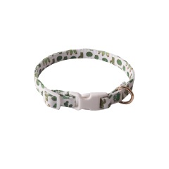 New Pet products design Two layers of double sided bandana dog collar color buckle