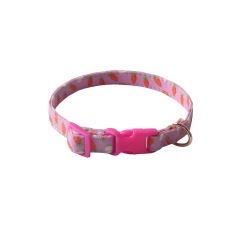 New Pet products design Two layers of double sided bandana dog collar color buckle