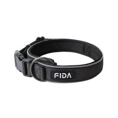 Adjustable Custom Dog Collar Nylon Dog Collar , Dog Collar Buckle Soft Neoprene Padded