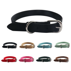 Adjustable PVC Dog Collar,Waterproof Durable Factory Pet Collar With Metal Hardware