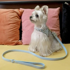 Adjustable Hot Drilling Bow Pet Chest Strap Cat Leash Rope Set Small Dog Collar Chest Back Dog Strap Small Dog Pet Supplies