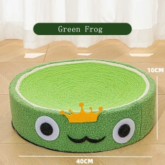 Cat Scratcher 2 In 1 Cat Anti Scratch Bed Cute Shape Cat Scratching Bed Round Cat Scratch Protection Paw Toy Gatos Accesorios