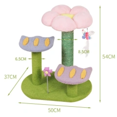Cat Tower Cat Tree House Scratcher for Cats Jumping Toys Scratching Post for Cats Climbing Frame Pet Furniture Sofa Protector