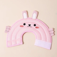 After Surgery Neck Collar Anti Lick Summer Breathable Headgear Cotton Mesh Cool Elizabeth Circle Neck Accessories for Small Dogs