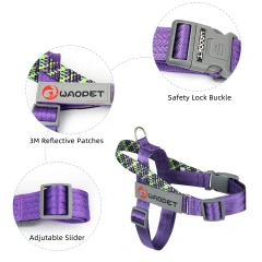 Fashion Style Dog Vest Harnesses For small medium and large dogs durable Nylon Manufacturers pet harness 2024 New