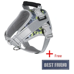 Multifunctional Pet Dog Harness Medium Large Dog Reflective Harness Outdoor Training Comfort Breathable Vest Chest Strap For Dog