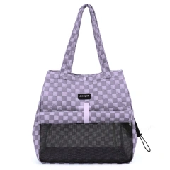 Portable Pet Bag Cat Shoulder Bag Outdoor Breathable Carrying Travel Bag For Small Mini Dog