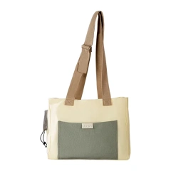 Cat Carrier Bag Pet Dog One Shoulder Canvas Transport Bag Fashion Portable Handbag Puppy Kitten Sling Bag Out Travel Backpack