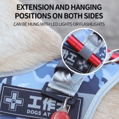Multifunctional Pet Dog Harness Medium Large Dog Reflective Harness Outdoor Training Comfort Breathable Vest Chest Strap For Dog