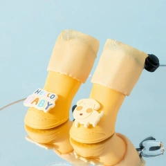 Dog High-Top Rain Shoes Summer Shoes Waterproof Pet Footwear Small Dogs Footwear Teddy Bichon Shoe Covers Outdoors