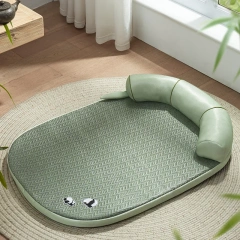 Pet Bed Summer Removable and Washable Cool Feeling Kennel Pad Four Seasons Universal Dog Bed Cat Sofa Sleeping Nest Supplies