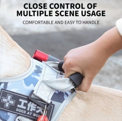 Multifunctional Pet Dog Harness Medium Large Dog Reflective Harness Outdoor Training Comfort Breathable Vest Chest Strap For Dog