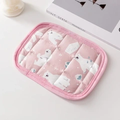 Small Pet Cooler Mat Summer Ice Silk Cool Feeling Pet Mat Hamster Kennel Mat Guinea Pig Chinchilla Rabbit Small Pet Cooling Mat