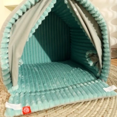 Kennel Winter Warm Small Dog House Closed Pet Winter Dog Bed Cat Nest Four Seasons Universal Dog House Pets Accessories