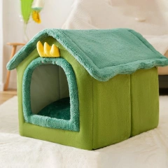 HOOPET New Style Dog House Double Roof Animal Shape House for Cats Small Dogs Pet Comfortable Sleeping Bed Cat Nest Bed Supplies