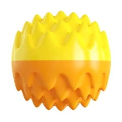 Dog Squeaky Toys Balls Strong Rubber Durable Bouncy Chew Ball Bite Resistant Puppy Training Sound Toy Teeth Clean Pet Supplies