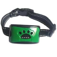 New USB Rechargeable Dogs Training Collar Ultrasonic Pet Dog Anti Barking Stop Barking Vibration Waterproof Collar Devices