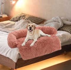 Wholesale New Design Luxury Dog Bed Blanket Sofa Waterproof Dog Cat Pet Blanket for bed With Pillow