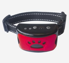 New USB Rechargeable Dogs Training Collar Ultrasonic Pet Dog Anti Barking Stop Barking Vibration Waterproof Collar Devices