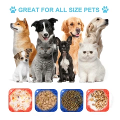 Pet Lick Pad Slower Feeder Pad Cats Dog Mat Feeding Cats Dogs Licking Mat Pet Bathing Distraction Pads Silicone Dispenser