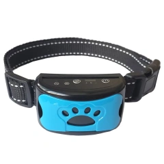 New USB Rechargeable Dogs Training Collar Ultrasonic Pet Dog Anti Barking Stop Barking Vibration Waterproof Collar Devices