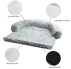 Wholesale New Design Luxury Dog Bed Blanket Sofa Waterproof Dog Cat Pet Blanket for bed With Pillow