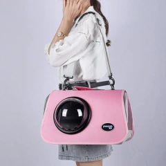 Pet carrier outdoor shoulder bag foldable dog carrier bag portable
