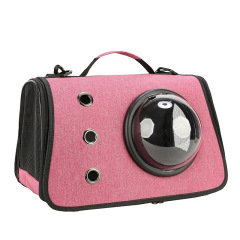 Pet carrier outdoor shoulder bag foldable dog carrier bag portable
