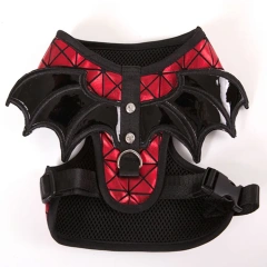 Fashion Pet Dog Harness Leash Training Walk Vest Small Medium Dogs Cat Bat Wings Harness With Leash Set Chihuahua Pet Products