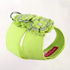 Hot selling puppy dog harness Lovely cat harness Custom design soft fabric small dog harness and leash set