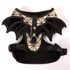 Fashion Pet Dog Harness Leash Training Walk Vest Small Medium Dogs Cat Bat Wings Harness With Leash Set Chihuahua Pet Products
