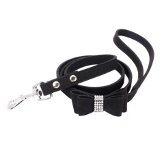 Dog Leash Chiens Nylon Training Perro Leads Rope Chain Pet Cat Traction Belt Bowknot for Collar Walking Running New