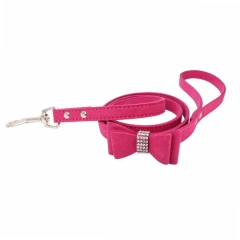 Dog Leash Chiens Nylon Training Perro Leads Rope Chain Pet Cat Traction Belt Bowknot for Collar Walking Running New