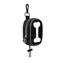 Fashion Dog Poop Bags Holder Fits Any Dog Leash Durable Large Capacity Pet Poop Bag Dispenser Container Training Pouch