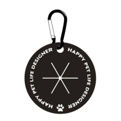 Poop Bag Holder Dispenser for Dogs with Leash Attachment Outdoor Walking 090C