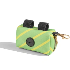 Large Capacity Dog Leash Bag Holder Neoprene Dog Bag Holder Waste Bag Dispenser for Leash