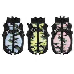 Winter Dog Clothes for Small Dogs Pet Clothing Print Puppy Outfits Windproof Dog Jacket Chihuahua French Bulldog Yorkies Vest