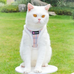 Winter Pet Dog Harness Soft Puppy Cat Harness Leash Set Warm Dogs Clothes Adjustable Vest for Small Dogs Outdoor Supplies