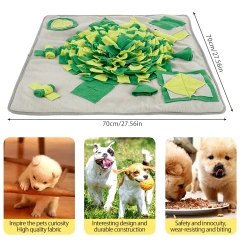 Dogs Snuffle Mat Dog Toys Pet Pet Sniffing Training Mat Interactive Durable Dog Slow Feeding Pad Training Mat For Stress Relief