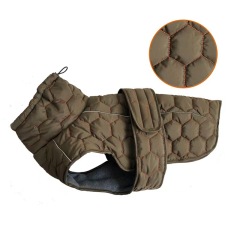 Winter Dog Clothes for Large Dogs Windproof Soft Quilted Warm Dog Jacket Adjustable Reflective Water Repellent Snow Big Dog Coat
